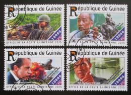 Potov znmky Guinea 2015 Vietnamsk vlka Mi# 11138-41 Kat 16