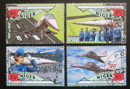 Potov znmky Niger 2016 Concorde, 40. vroie Mi# 4072-75 Kat 13