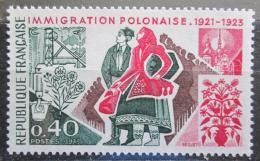 Poštová známka Francúzsko 1973 Polští uprchlíci Mi# 1820