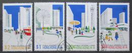 Poštové známky Hongkong 1981 Bytová výstavba Mi# 376-79 X