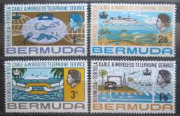 Poštové známky Bermudy 1967 Podmoøský telefonní kabel Mi# 203-06