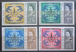 Poštové známky Bermudy 1968 Rok lidských práv Mi# 207-10