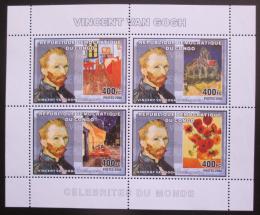 Poštové známky Kongo Dem. 2006 Umenie, Vincent van Gogh Mi# N/N