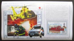 Poštové známky Kongo Dem. 2006 Záchranári DELUXE Mi# N/N