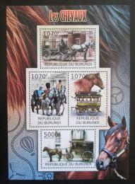Poštové známky Burundi 2012 Dostavníky Mi# 2401-04 Kat 10€ 