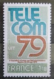 Poštová známka Francúzsko 1979 Výstava TELECOM Mi# 2168
