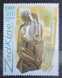 Poštová známka Francúzsko 1980 Bronzová socha, Ossip Zadkine Mi# 2192