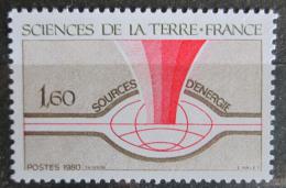 Poštová známka Francúzsko 1980 Energetické zdroje Mi# 2213