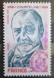 Poštová známka Francúzsko 1979 Georges Courteline, spisovatel Mi# 2160 
