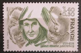 Poštová známka Francúzsko 1981 Anne-Marie Javouhey Mi# 2246