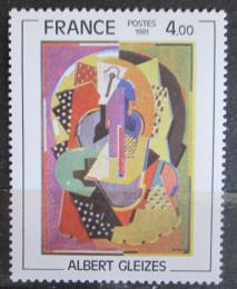 Poštová známka Francúzsko 1981 Umenie, Albert Gleizes Mi# 2248