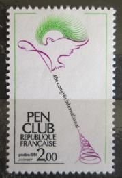 Poštová známka Francúzsko 1981 Mezinárodní kongres spisovatelù Mi# 2281