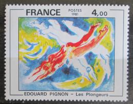 Poštová známka Francúzsko 1981 Umenie, Edouard Pignon Mi# 2286