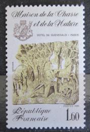 Poštová známka Francúzsko 1981 Socha z Burgundska Mi# 2289