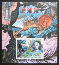 Poštová známka Burundi 2012 Lietajúci balóny Mi# Block 214 Kat 9€