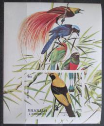 Poštová známka Šardžá 1972 Vtáci Mi# Block 121 Kat 5.50€