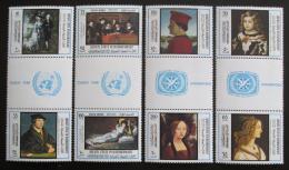 Poštové známky Aden Qu aiti 1967 Umenie, Rok turistiky Mi# 169-76 Kat 15€