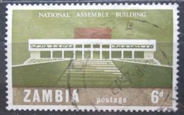 Poštová známka Zambia 1967 Budova Národního shromáždìní Mi# 31