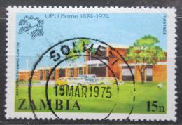 Poštová známka Zambia 1974 UPU, 100. výroèie Mi# 136