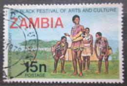 Poštová známka Zambia 1977 Tradièní ceremonie Mi# 178