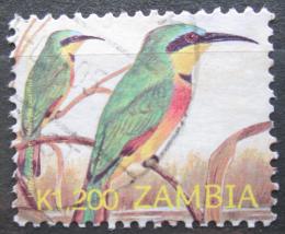 Poštová známka Zambia 2002 Vlha modrolící Mi# 1407