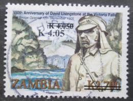 Poštová známka Zambia 2013 David Livingstone pretlaè Mi# 1696