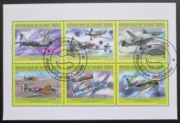 Poštové známky Guinea 2011 Lietadla Mi# 9039-44 Kat 32€ - zväèši� obrázok
