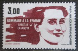 Poštová známka Francúzsko 1983 Danielle Casanova Mi# 2385
