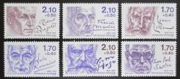 Poštové známky Francúzsko 1985 Osobnosti Mi# 2484-89 Kat 20€