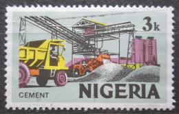 Poštová známka Nigéria 1973 Výroba cementu Mi# 275 II Y