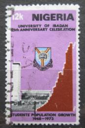 Potov znmka Nigria 1973 Univerzita Ibadan, 25. vroie Mi# 297 - zvi obrzok