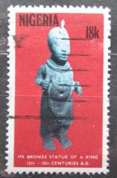 Poštová známka Nigéria 1978 Bronzová socha Mi# 352