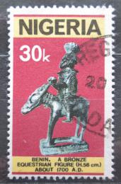 Poštová známka Nigéria 1978 Bronzová socha Mi# 353