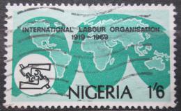 Poštová známka Nigéria 1969 ILO, 50. výroèie Mi# 225