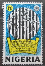 Potov znmka Nigria 1971 Boj proti rasov diskriminaci Mi# 247 - zvi obrzok