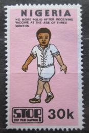 Poštová známka Nigéria 1984 Boj proti dìtské obrnì Mi# 430