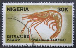 Poštová známka Nigéria 1988 Palaemon hastatus Mi# 523