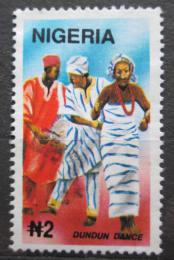 Poštová známka Nigéria 1992 Tradièní tanec Dundun Mi# 605