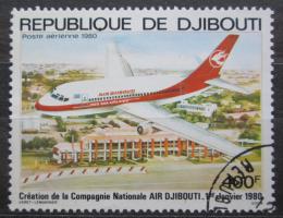 Potov znmka Dibutsko 1980 Lietadlo Mi# 270 Kat 3.80 - zvi obrzok