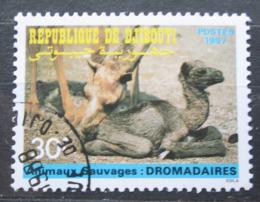 Po�tov� zn�mka D�ibutsko 1987 Dromed�r Mi# 492