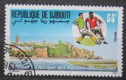 Poštová známka Džibutsko 1988 Africký pohár Mi# 506