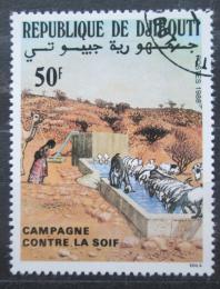 Potov znmka Dibutsko 1988 Vodn hospodstv Mi# 511 - zvi obrzok