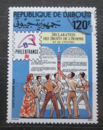 Poštová známka Džibutsko 1989 Výstava PHILEXFRANCE Mi# 526