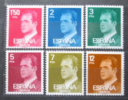 Poštové známky Španielsko 1976 Krá¾ Juan Carlos I. Mi# 2237-42