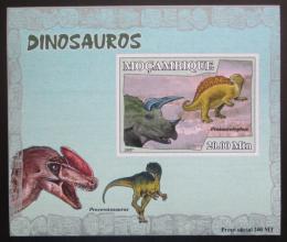 Poštová známka Mozambik 2007 Dinosaury DELUXE neperf. Mi# 2972 B Block