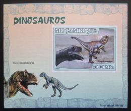 Poštová známka Mozambik 2007 Dinosaury DELUXE neperf. Mi# 2974 B Block