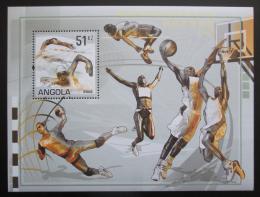 Poštová známka Angola 2007 LOH Peking, plavání Mi# Block 122 Kat 10€