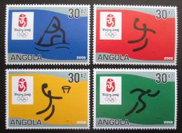 Potov znmky Angola 2007 LOH Peking Mi# 1787-90 Kat 10