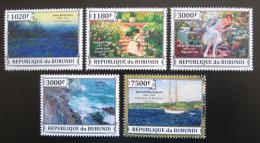Poštové známky Burundi 2013 Umenie, impresionismus Mi# 3263-67 Kat 9.90€ - zväèši� obrázok
