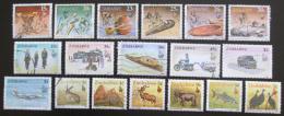 Poštové známky Zimbabwe 1990 Rùzné motivy TOP SET Mi# 418-35